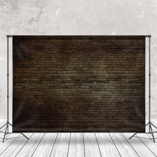 Lofaris Brown Brick Wall Portrait Photo Studio Backdrop
