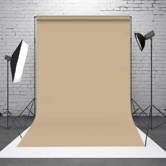 Lofaris Burlywood Tan Solid Brown Photoshoot Studio Backdrop