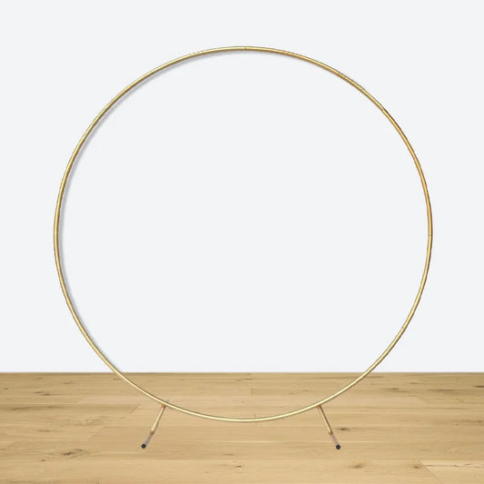 Lofaris (7 Day Delivery) Round Metal Sturdy Backdrop Stand for Decoration