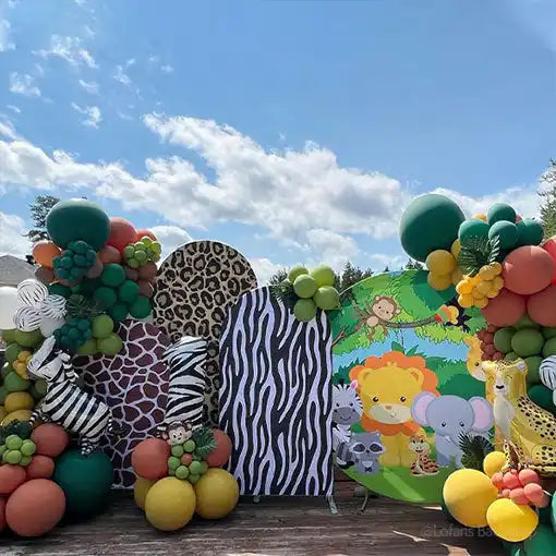 Choose best backdrops for outdoor party decor from Lofaris