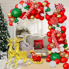 Lofaris Christmas Candy Balloons Garland Arch Kit Party Decorations