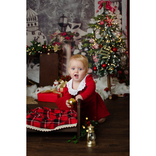 Lofaris Christmas Tree Photo Studio Backdrops For Children
