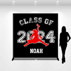 Lofaris Class Of 2024 Cheering Graduate Custom Grad Backdrop