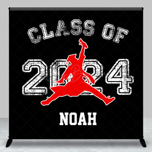 Lofaris Class Of 2024 Cheering Graduate Custom Grad Backdrop