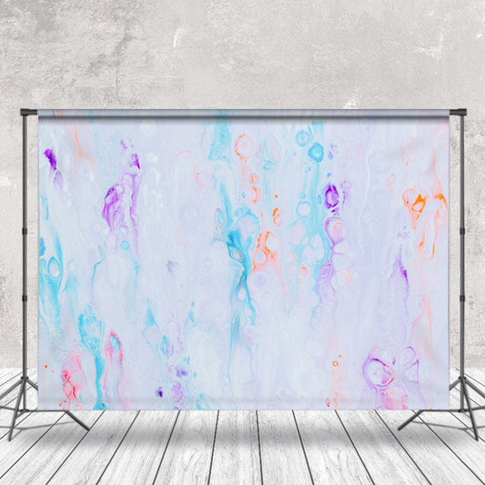 Lofaris Colorful Bubble Fantasy Marble Texture Backdrop