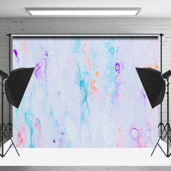Lofaris Colorful Bubble Fantasy Marble Texture Backdrop