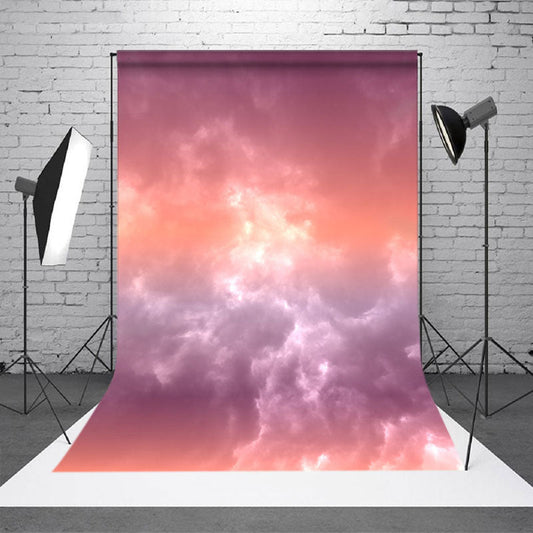 Lofaris Colorful Clouds Abstract Textured Backdrop For Photo