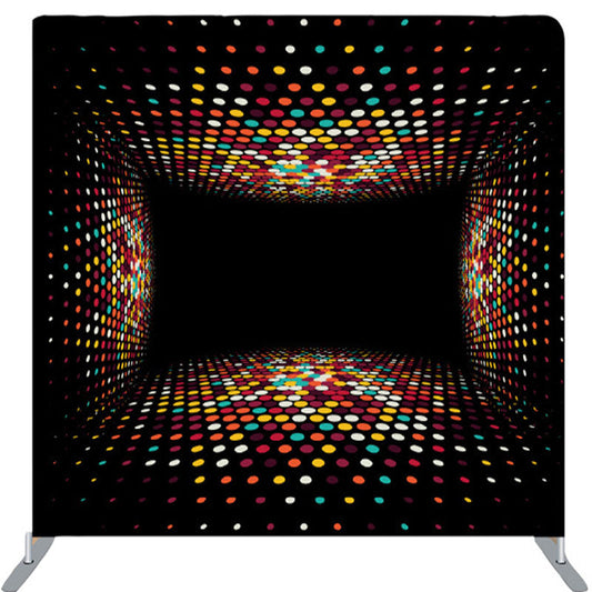 Lofaris Colorful Dots 3D Disco Room Dance Party Backdrop