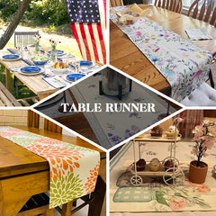 Lofaris Colorful Ethnic Stripe Patterns Vintage Table Runner