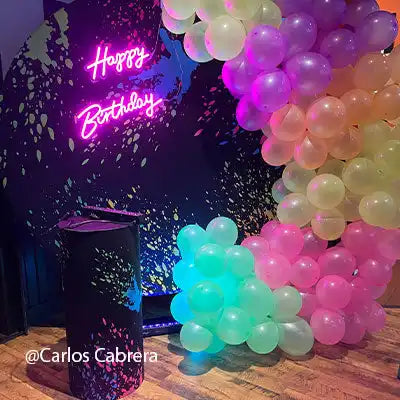 birthday round backdrop kit - lofaris