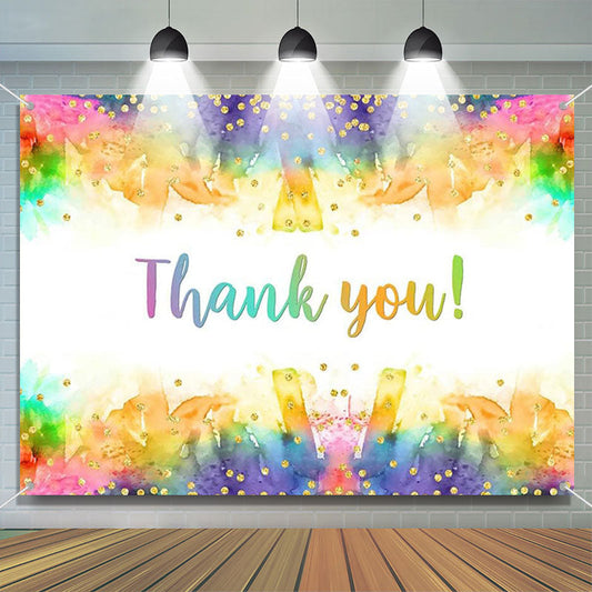 Lofaris Colorful Ink Teacher Appreciation Week Backdrop