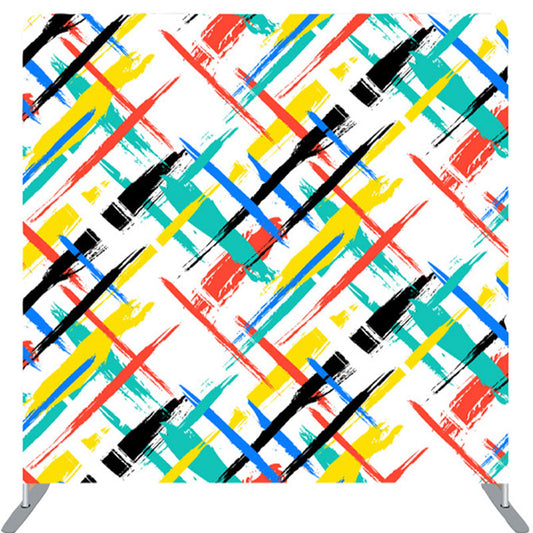 Lofaris Colorful Paint Splash Birthday Party Backdrop Cover