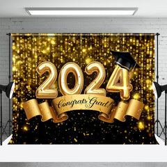 Lofaris Confetti Congrats 2023 Graduation Party Backdrop