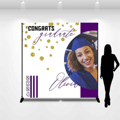 Lofaris Congrats Magazine Custom Photo Graduation Backdrop