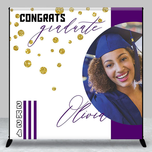 Lofaris Congrats Magazine Custom Photo Graduation Backdrop