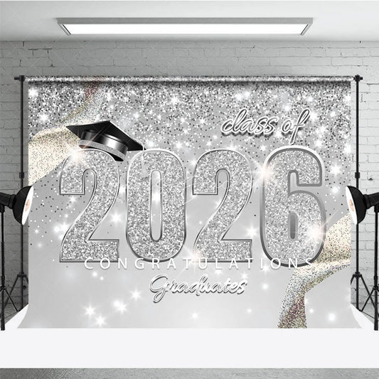 Lofaris Congratulations Grads Happy Graduation Backdrop