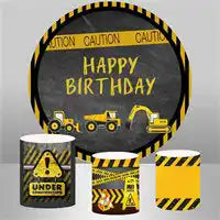 lofaris birthday round backdrop kit