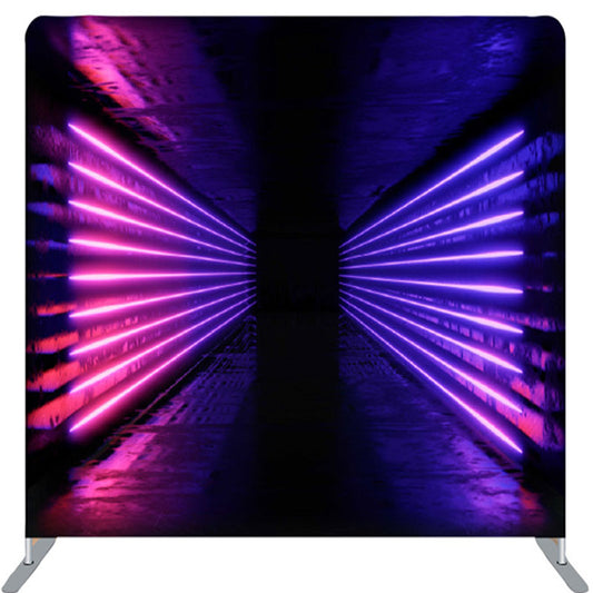 Lofaris Cool Dim Neon Tunnel Wall Fabric Party Backdrop Decor