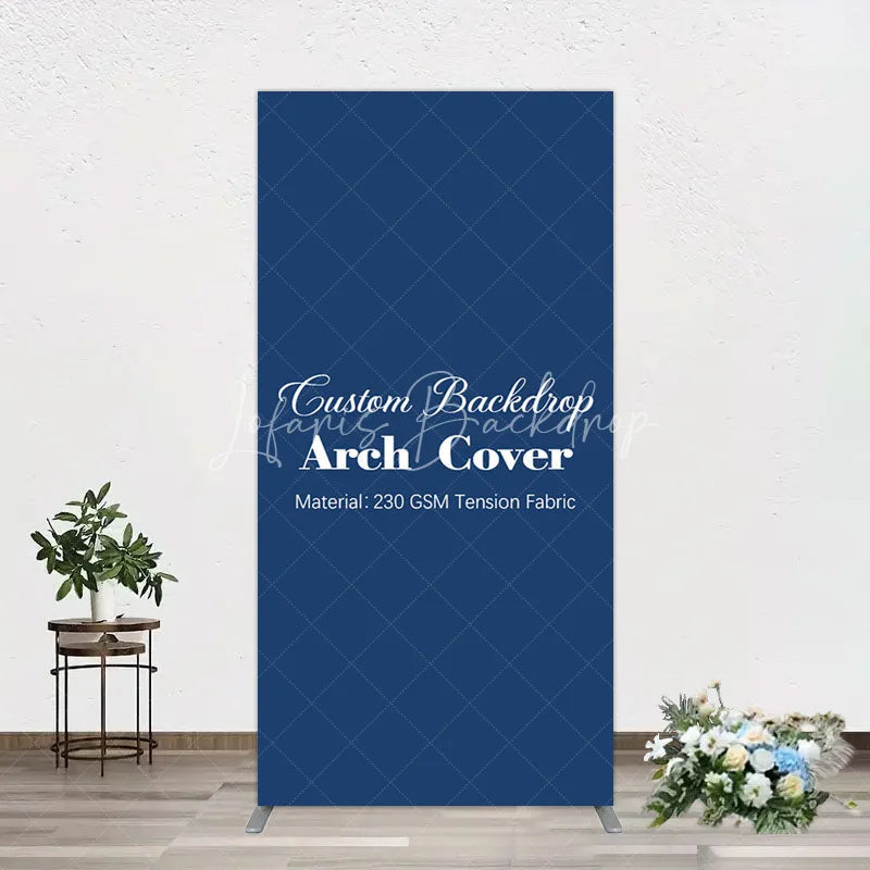 Lofaris Custom Rectangular Arch Backdrop Cover