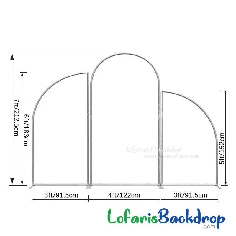 Lofaris Custom Photos Arch Backdrop Kit for Party
