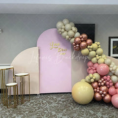 Lofaris Custom Photos Arch Backdrop Kit for Party