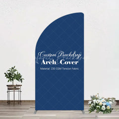 Lofaris Custom Party Half Moon Arch Backdrop Cover