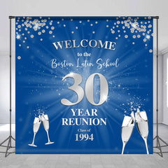 Lofaris Custom Diamond Goblet 30 Year Reunion Party Backdrop