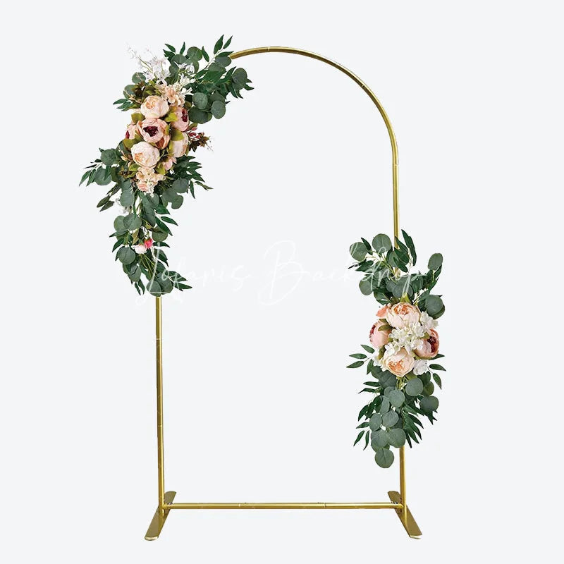 Lofaris Pink Plaid Bow Cherry On Top Bridal Shower Arch Backdrop