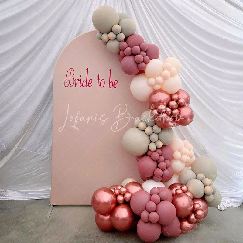 Lofaris Custom Color Double Sided Party Arch Backdrop