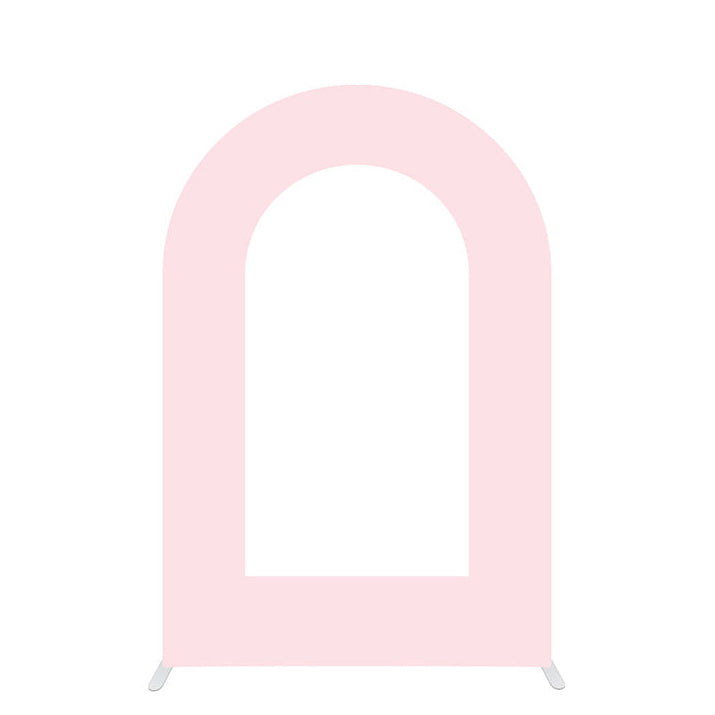 Lofaris Custom Pink Open Arch Backdrop Cover for Party