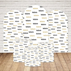 Lofaris Custom Party Arch Backdrop with Plinth Cylinder Cover