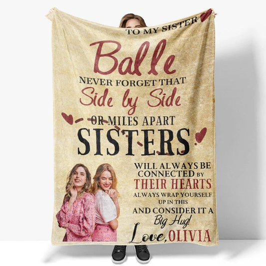 Lofaris Custom Photo Blankets Love Gifts To My Sister