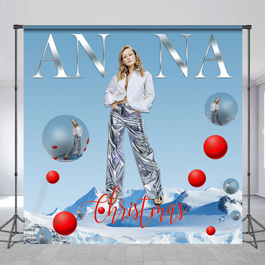 Lofaris Custom Photo Iceberg Album Theme Christmas Backdrop