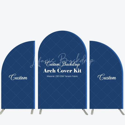 Lofaris Custom Photos Half Moon Arch Backdrop Kit for Party