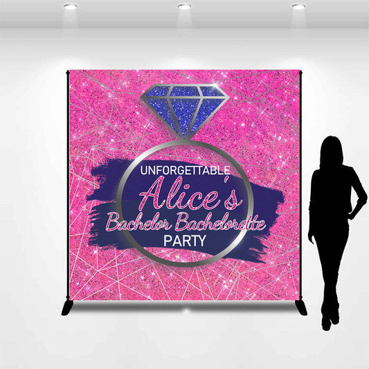 Lofaris Custom Ring Rose Red Bachelor Bachelorette Backdrop