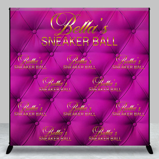 Lofaris Custom Vintage Sneaker Ball Step And Repeat Backdrop