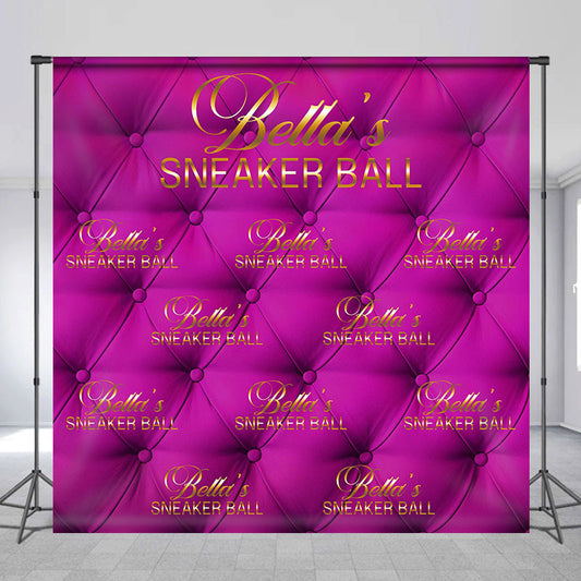 Lofaris Custom Vintage Sneaker Ball Step And Repeat Backdrop