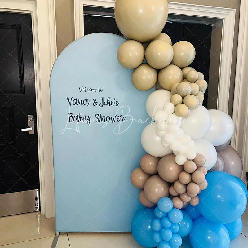 Lofaris Custom Your Photo Design Arch Backdrop for Party