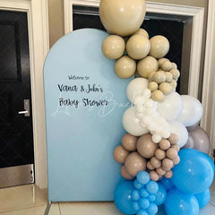 Lofaris Custom Your Photo Design Arch Backdrop for Party