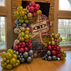 Lofaris Custom Your Photo Design Arch Backdrop for Party