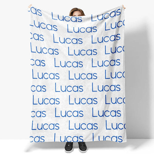 Lofaris Customized Throw Blanket With Name For Kids Gift