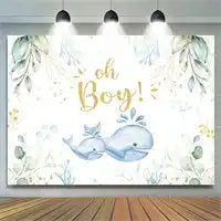 lofaris boy baby shower backdrops