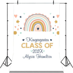 Lofaris Cute Colorful Last Day Of Kindergarten 2022 Backdrop