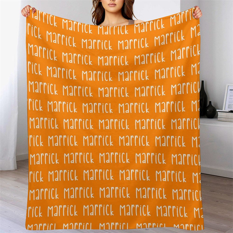 Lofaris Cute Font Personalized Name Blanket Adult Kids Gift