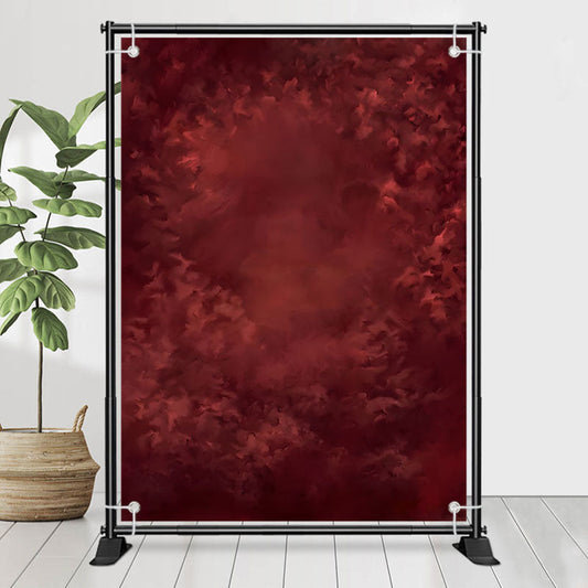 Lofaris Dark Red Texture Mottled Abstract Textured Backdrop