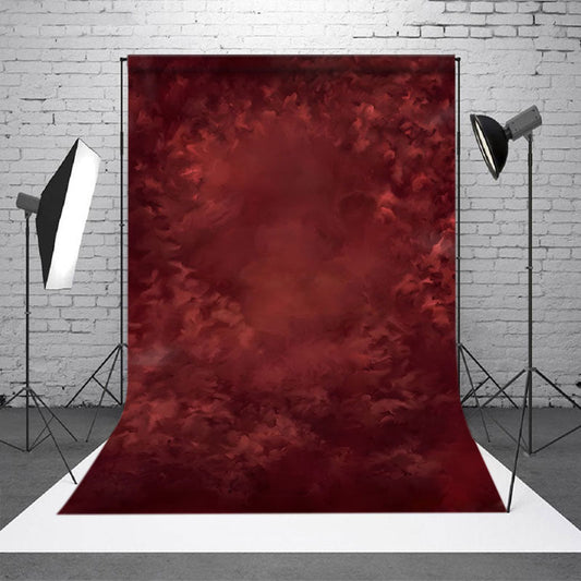 Lofaris Dark Red Texture Mottled Abstract Textured Backdrop