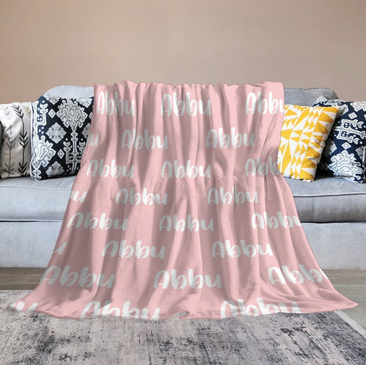 Lofaris Designed Personalized Name Soft Blanket Cool Gift