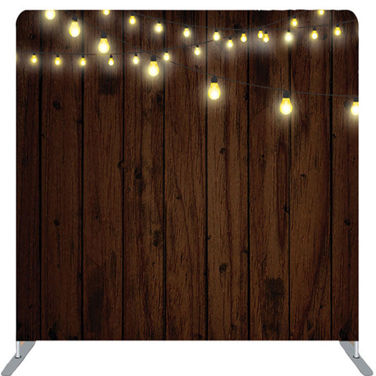 Lofaris Dim Dark Brown Wood Texture Backdrop Cover For Party