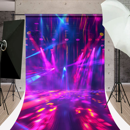 Lofaris Disco Dance Recital Sweep Backdrop For Photography