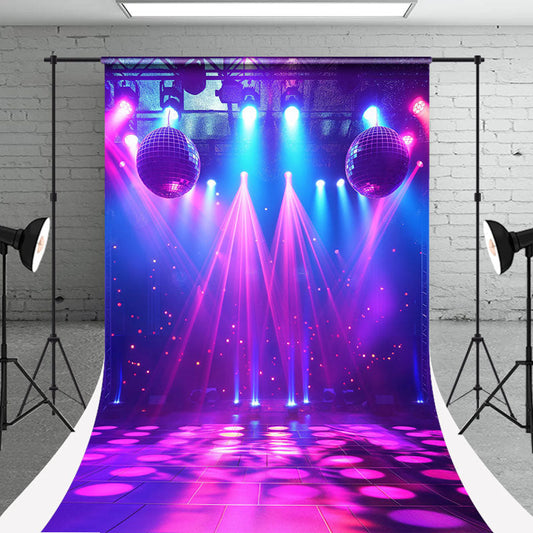 Lofaris Disco Stage Party And Photography Sweep Backdrop